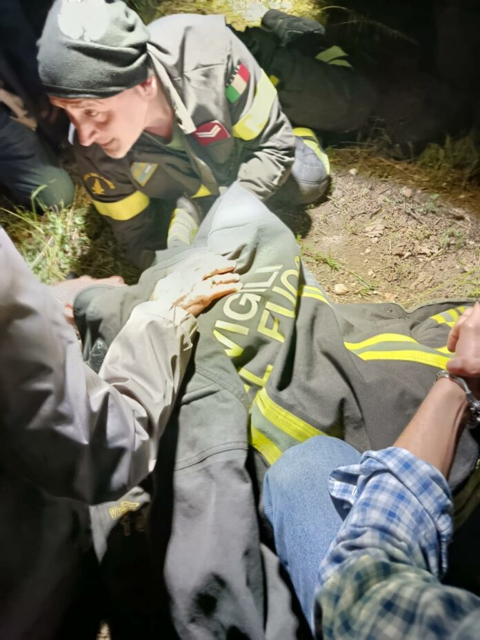 Vigili del fuoco ritrovmento