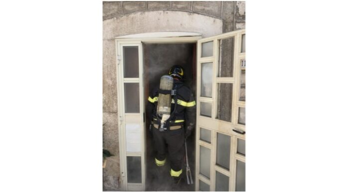 incendio abitazione cusano 3