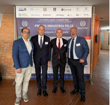 “La Campania che compete”, co-organizzata da Industria Felix Magazine e Regione Campania. Premiata la Coop. Sociale Benessere, Benevento