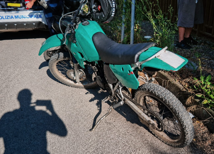 Moto sequestrata