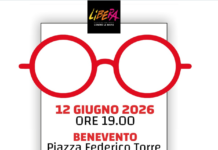 Occhi aperti sulla corruzione. Flash mob di Libera Benevento venerdì 12 giugno 2026 ore 19.00 in Piazza Federico Torre