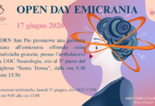 AORN SAN PIO, 17 GIUGNO OPEN DAY EMICRANIA
