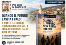 “QUANDO IL FUTURO LASCIA I PAESI, A PONTE IL LIBRO DI IGNAZIO CATAURO SULLA FUGA DEI GIOVANI DALLE AREE INTERNE”