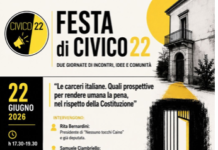 Festa di Civico 22. Il 22 e 23 giugno giornate di confronto, cultura e partecipazione dedicate a temi di grande attualità.