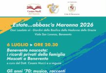 CENTRO STUDI DEL SANNIO – DA LUNEDI 6 LUGLIO AL VIA GLI APPUNTAMENTI DELLA III EDIZIONE DELLA “ESTATE ABBASC’A MARONNA”