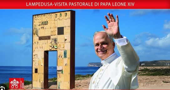 Papa a lampedusa